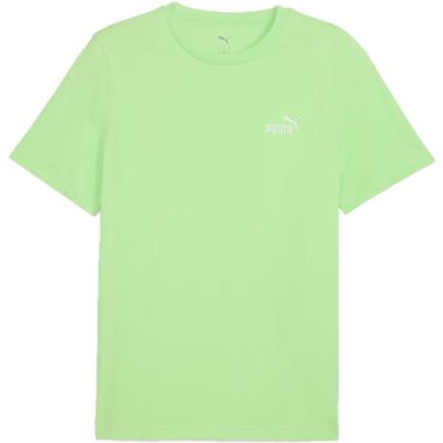 Puma T-shirt Essentials Small Logo N. 1 Verde Fluo L Puma T-shirt Essentials Small Logo N. 1 Verde Fluo L