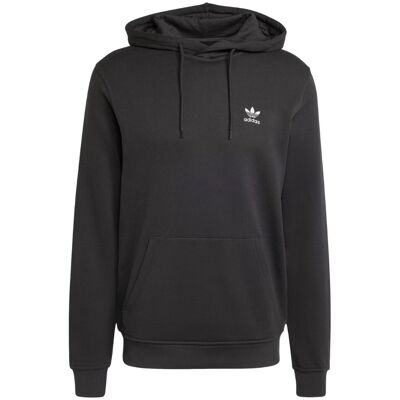 Adidas Felpa Cappuccio Trefoil Essentials M Nero XS Adidas Felpa Cappuccio Trefoil Essentials M Nero XS