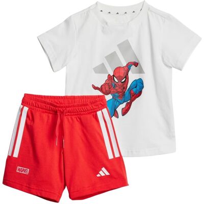 Adidas Tuta Marvel Spider-Man Inf Bianco Rosso 9-12 Mesi Adidas Tuta Marvel Spider-Man Inf Bianco Rosso 9-12 Mesi