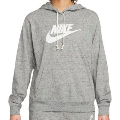 Nike Felpa Con Cappuccio Sportswear Gym Vintage Grigio XS Nike Felpa Con Cappuccio Sportswear Gym Vintage Grigio XS