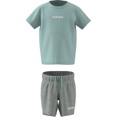 Adidas Tuta Lin 160 Infant Celeste E Grigio 12-18 Mesi Adidas Tuta Lin 160 Infant Celeste E Grigio 12-18 Mesi
