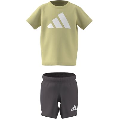 Adidas Tuta Infant Big Logo 160 Giallo E Nero 18-24 Mesi Adidas Tuta Infant Big Logo 160 Giallo E Nero 18-24 Mesi