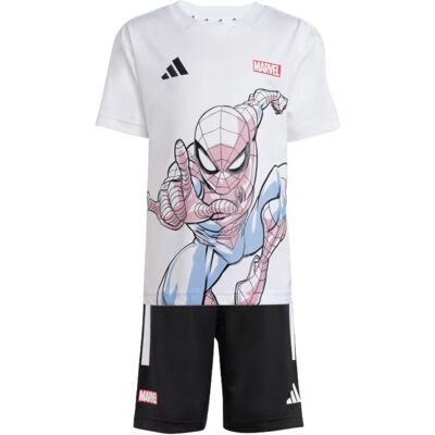 Adidas Tuta Marvel Spider-Man Junior Bianco Nero 7-8 Anni Adidas Tuta Marvel Spider-Man Junior Bianco Nero 7-8 Anni