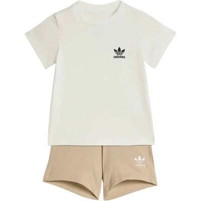 Adidas Tuta Classic Inf Bianco Beige 18-24 Mesi Adidas Tuta Classic Inf Bianco Beige 18-24 Mesi