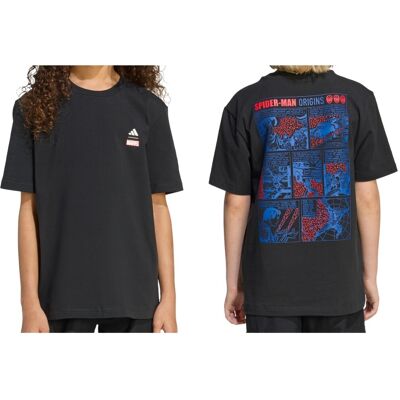 Adidas T-shirt Marvel Spider-Man Graphic Kids Nero 15-16 Adidas T-shirt Marvel Spider-Man Graphic Kids Nero 15-16
