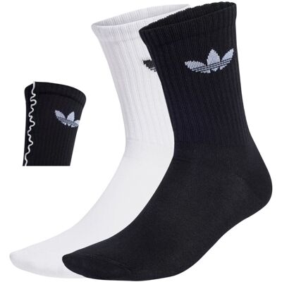 Adidas Calzini Ruffle Polpaccio 2Paia Nero XS Adidas Calzini Ruffle Polpaccio 2Paia Nero XS