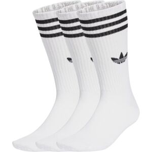 Adidas Calzini 3-Stripes High 3 Paia Bianco E Nero 34-36 Adidas Calzini 3-Stripes High 3 Paia Bianco E Nero 34-36