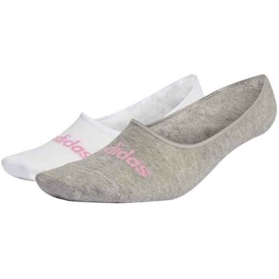 Adidas Fantasmini Thin Linear Ballerina (2 Paia) Bianco/Grigio P/E 2023 IC1295 43-45 Adidas Fantasmini Thin Linear Ballerina (2 Paia) Bianco/Grigio P/E 2023 IC1295 43-45