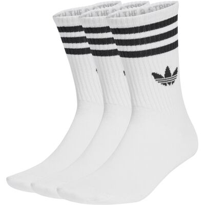Adidas Calzini 3-Stripes Bci 3 Paia Bianco E Nero 31-33 Adidas Calzini 3-Stripes Bci 3 Paia Bianco E Nero 31-33