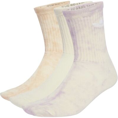 Adidas Calzini Tie Dye Polpaccio 3Paia Multicolore M Adidas Calzini Tie Dye Polpaccio 3Paia Multicolore M