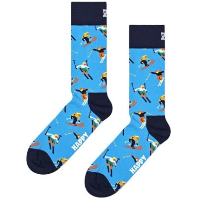 Happy Socks Calzini Skiing Blu 41-46 Happy Socks Calzini Skiing Blu 41-46