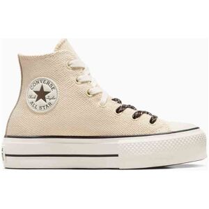 Converse Scarpe Chuck Taylor All Lift Canvas & Leather Beige P/E 2024 A09093C 40 Converse Scarpe Chuck Taylor All Lift Canvas & Leather Beige P/E 2024 A09093C 40