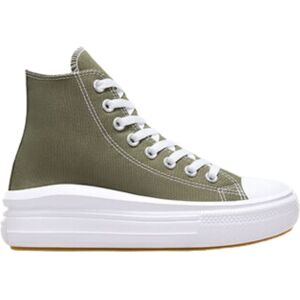 Converse Scarpe Chuck Taylor All Star Move Platform High Top Utility Verde E Bianco 38 Converse Scarpe Chuck Taylor All Star Move Platform High Top Utility Verde E Bianco 38
