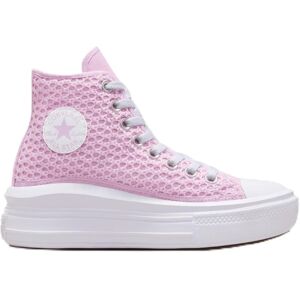 Converse Scarpe Chuck Taylor All Star Move Hi Stardust Donna Lilla 38.5 Converse Scarpe Chuck Taylor All Star Move Hi Stardust Donna Lilla 38.5