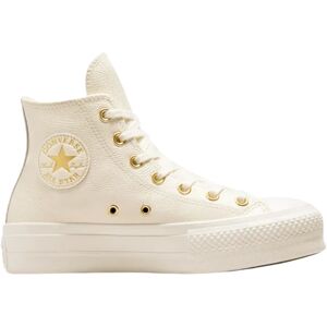 Converse Scarpe Chuck Taylor All Star Lift Platform Oro 37 Converse Scarpe Chuck Taylor All Star Lift Platform Oro 37