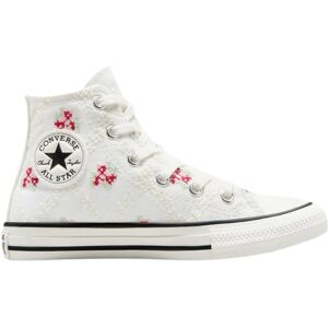 Converse Scarpe Chuck Taylor All Star Rose Cross Stitch Kids 1 Bianco 35 Converse Scarpe Chuck Taylor All Star Rose Cross Stitch Kids 1 Bianco 35