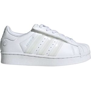 adidas Bambini Scarpe Superstar con Luci LED e Lacci Elastici - Bianco adidas Bambini Scarpe Superstar con Luci LED e Lacci Elastici - Bianco