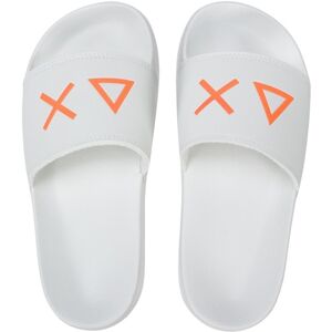 Sun68 Ciabatta Boy's Slippers Logo Jr Bianco Arancione 35 Sun68 Ciabatta Boy's Slippers Logo Jr Bianco Arancione 35