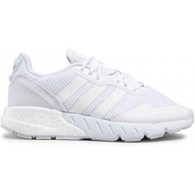 Adidas Bambini ZX 1K Boost Bianca Taglia UK 5 - Sneakers Adidas Bambini ZX 1K Boost Bianca Taglia UK 5 - Sneakers