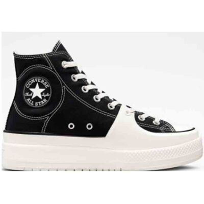 Converse Scarpe Convers Chuck Taylor All Star Construct Hi Nero P/E 2023 A05094c 40.5 Converse Scarpe Convers Chuck Taylor All Star Construct Hi Nero P/E 2023 A05094c 40.5