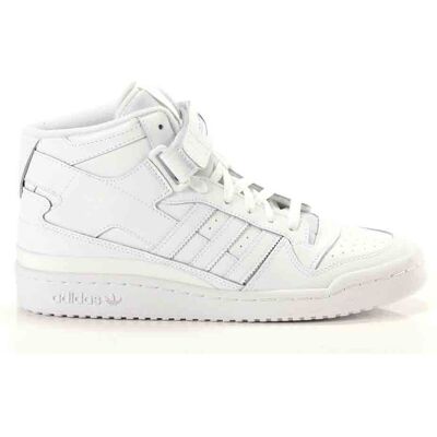 Adidas Scarpe Forum Mid J Bianco A/I 2023 FZ2086 36 Adidas Scarpe Forum Mid J Bianco A/I 2023 FZ2086 36