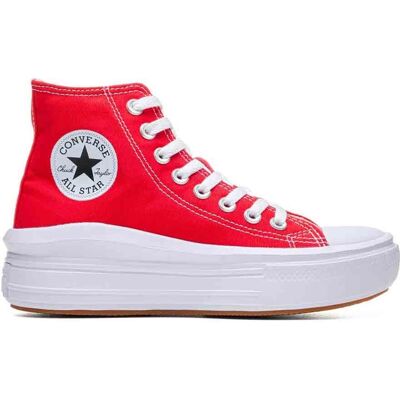 Converse Scarpe Chuck Taylor All Star Move Rosso P/E 2024 A09073C 39.5 Converse Scarpe Chuck Taylor All Star Move Rosso P/E 2024 A09073C 39.5
