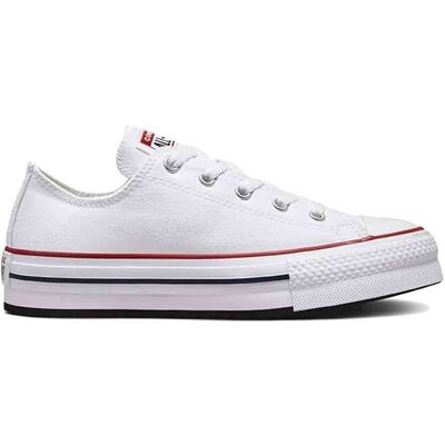 Converse Scarpe Chuck Taylor All Star Eva Lift Ox Platform Bianco P/E 2024 372862C 30 Converse Scarpe Chuck Taylor All Star Eva Lift Ox Platform Bianco P/E 2024 372862C 30