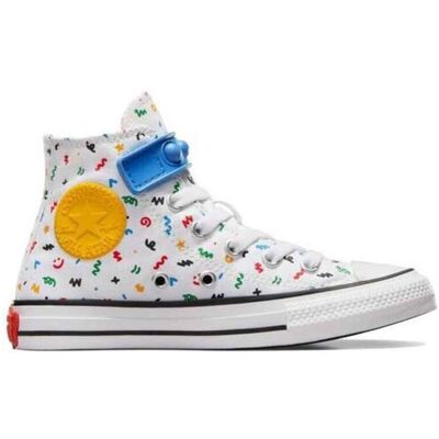 Converse Scarpe Chuck Taylor All Star Bubble Strap 1V HI Bianco P/E 2024 A06316C 27 Converse Scarpe Chuck Taylor All Star Bubble Strap 1V HI Bianco P/E 2024 A06316C 27