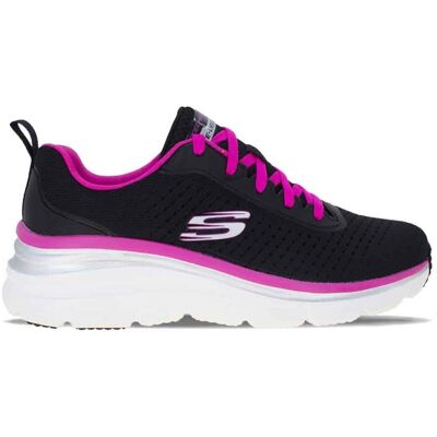 Skechers Scarpe Fashion Fit- Makes Move Nero/Fucsia P/E 2024 149277 BKHP 36 Skechers Scarpe Fashion Fit- Makes Move Nero/Fucsia P/E 2024 149277 BKHP 36