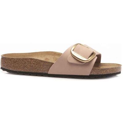 Birkenstock Ciabatta Madrid Big Buckle Nubuck Leather Rosa P/E 2024 1027056 35 Birkenstock Ciabatta Madrid Big Buckle Nubuck Leather Rosa P/E 2024 1027056 35