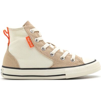 Converse Scarpe Chuck Taylor All Star Hi Nutty Granola Egret Arancione 34 Converse Scarpe Chuck Taylor All Star Hi Nutty Granola Egret Arancione 34