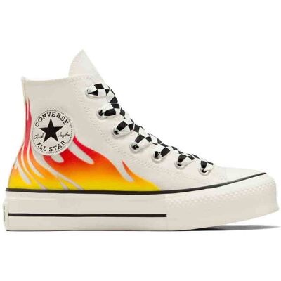 Converse Scarpe Chuck Taylor All Star Lift Platform Flames A07892C 37.5 Converse Scarpe Chuck Taylor All Star Lift Platform Flames A07892C 37.5