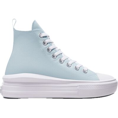 Converse Scarpe Chuck Taylor All Star Move Hi Winter Slay Bianco E Celeste 38.5 Converse Scarpe Chuck Taylor All Star Move Hi Winter Slay Bianco E Celeste 38.5