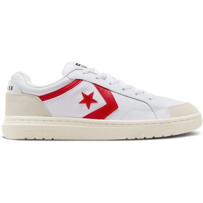 Converse Scarpe Pro Blaze Classic Ox Egret Bianco E Rosso 40.5 Converse Scarpe Pro Blaze Classic Ox Egret Bianco E Rosso 40.5