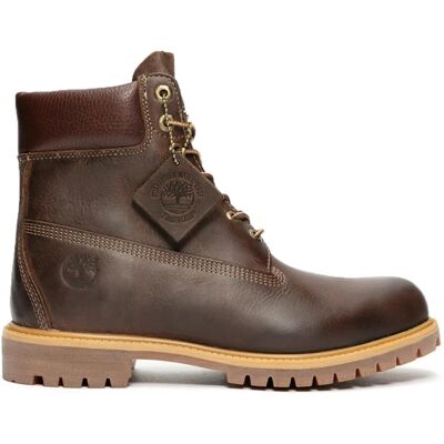 Timberland Stivali 6 Lace Up Waterproof Marrone Scuro 41.5 Timberland Stivali 6 Lace Up Waterproof Marrone Scuro 41.5