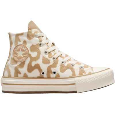 Converse Scarpe Chuck Taylor All Star EVA Lift Leopard Egret E Marrone 37.5 Converse Scarpe Chuck Taylor All Star EVA Lift Leopard Egret E Marrone 37.5