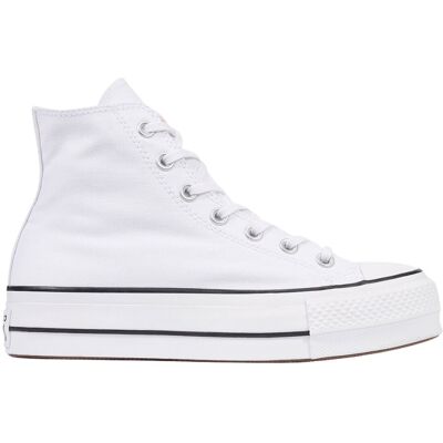 Converse Scarpe Chuck Taylor All Star Lift Platform Bianco E Nero 41.5 Converse Scarpe Chuck Taylor All Star Lift Platform Bianco E Nero 41.5
