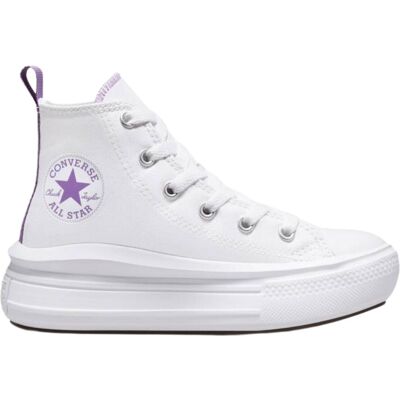 Converse Scarpe Chuck Taylor All Star Move Platform Jr Bianco E Viola Pixel 28 Converse Scarpe Chuck Taylor All Star Move Platform Jr Bianco E Viola Pixel 28