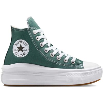Converse Scarpe Chuck Taylor All Star Move Platform High Verde Blu 41 Converse Scarpe Chuck Taylor All Star Move Platform High Verde Blu 41