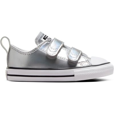 Converse Scarpe Chuck Taylor All Star Metallic Argento 22 Converse Scarpe Chuck Taylor All Star Metallic Argento 22