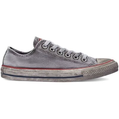 Converse Scarpe Chuck Taylor All Star Washed Grigio 36.5 Converse Scarpe Chuck Taylor All Star Washed Grigio 36.5