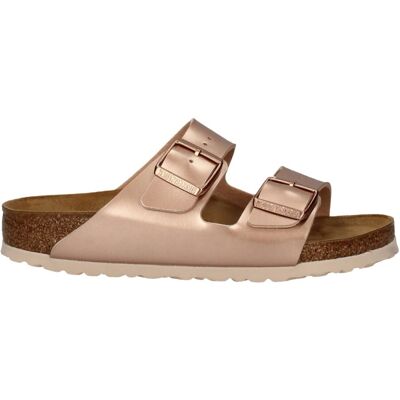 Birkenstock Ciabatte Arizona Ragazze Electric Metallic Copper Rame Rosa 39 Birkenstock Ciabatte Arizona Ragazze Electric Metallic Copper Rame Rosa 39