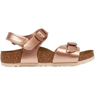 Birkenstock Sandali Rio Kids Electric Metallic Copper Rosa 33 Birkenstock Sandali Rio Kids Electric Metallic Copper Rosa 33