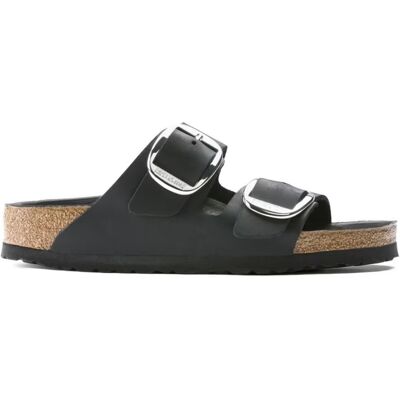 Birkenstock Sandali Arizona Big Buckle Oiled Nero 36 Birkenstock Sandali Arizona Big Buckle Oiled Nero 36