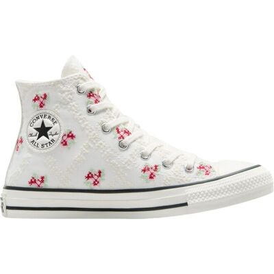Converse Scarpe Chuck Taylor All Star Rose Cross Stitch Jr Bianco 40 Converse Scarpe Chuck Taylor All Star Rose Cross Stitch Jr Bianco 40