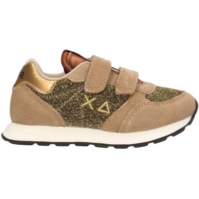 Sun68 Scarpe Girl's Ally Glitter (Baby) Beige Scuro 24 Sun68 Scarpe Girl's Ally Glitter (Baby) Beige Scuro 24
