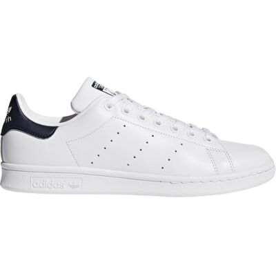 Adidas Scarpe Stan Smith Bianco E Blu Navy 41 1-3 Adidas Scarpe Stan Smith Bianco E Blu Navy 41 1-3