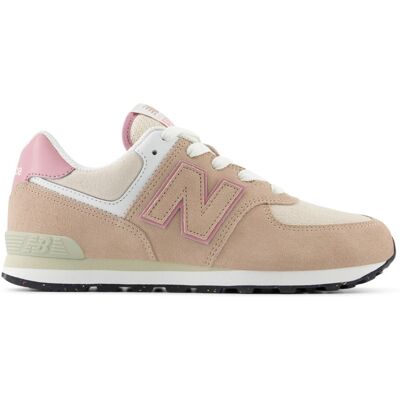 New Balance Scarpe 574 Flat Taupe Jr Rosa 38.5 New Balance Scarpe 574 Flat Taupe Jr Rosa 38.5