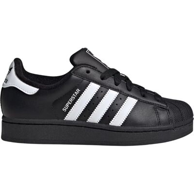 Adidas Scarpe Superstar II Kids Nero E Bianco 34 Adidas Scarpe Superstar II Kids Nero E Bianco 34
