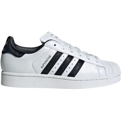 Adidas Scarpe Superstar II Pony Hair Bianco E Nero 40 Adidas Scarpe Superstar II Pony Hair Bianco E Nero 40